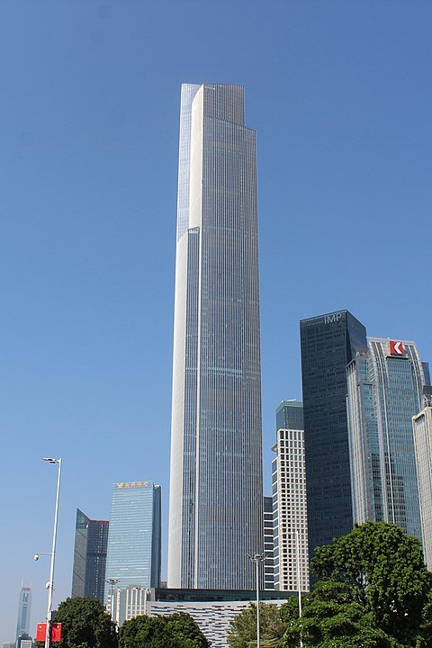 Guangzhou CTF Finance Centre Height